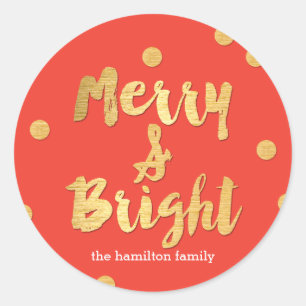 Bright Dagen Bewerkbare Kleurvediksticker Ronde Sticker