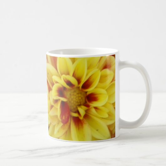 Bright Dahlias Koffiemok (Rechts)