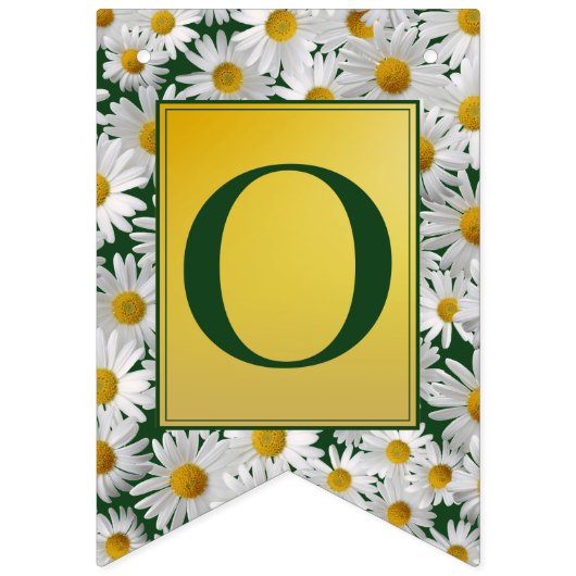  Bright Daisy Birthday Gefeliciteerd Vlaggetjes (Tweede vlag)