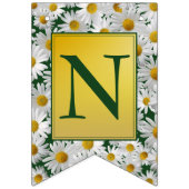  Bright Daisy Birthday Gefeliciteerd Vlaggetjes (Derde vlag)