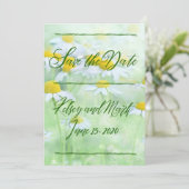 Bright Daisy Save The Date (Staand voorkant)