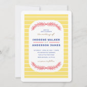 Bright Day Bruiloft Kaart (Voorkant)