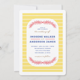 Bright Day Bruiloft Kaart