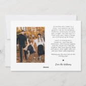 Bright Days Ahead Nieuwjaar Foto Feestdagenkaart (Achterkant)