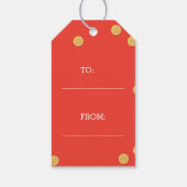 Bright Days bewerkbare kleur vakantie cadeau Label Cadeaulabel (Achterkant)