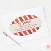 Bright Diagonals Sticker (Envelop)