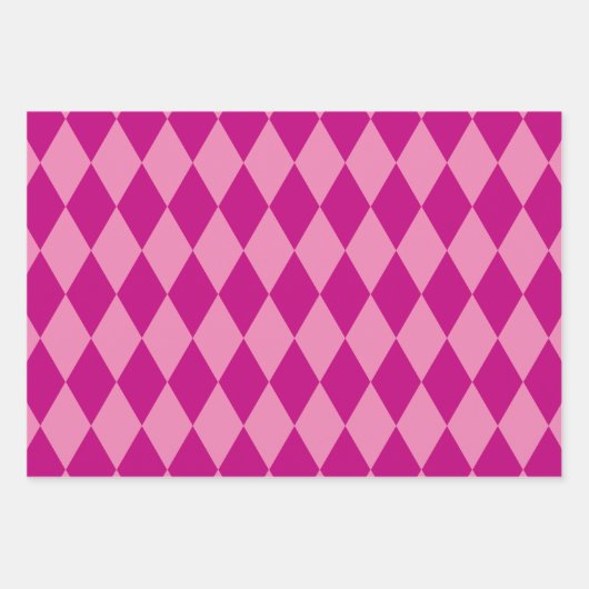 Bright Diamond Argyle Patroon Wrap Craft Paper (Voorkant 2)