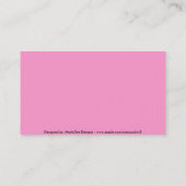 Bright Diamond Pattern Visitekaartje (Achterkant)