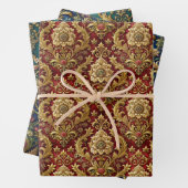 Bright Diwali Inpakpapier Vel (In situ)