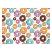 Bright Donut Whimsical Pattern Tafelkleed (Voorkant (Horizontaal))