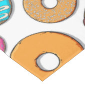 Bright Donut Whimsical Pattern Tafelkleed (Gekanteld)