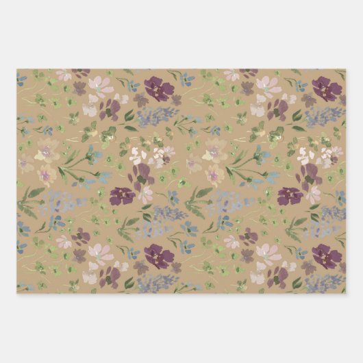 Bright Doodles Wrapping Paper Set of 3 (Voorkant 3)