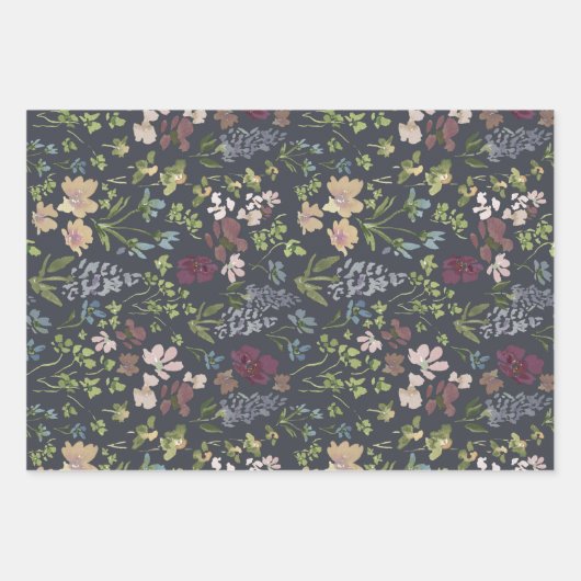 Bright Doodles Wrapping Paper Set of 3 (Voorkant)