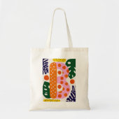 Bright Dopamine Decor Monogram Letter B Tote Bag (Voorkant)