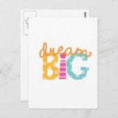 Bright Dream Big Logo Briefkaart (Voorkant / Achterkant)
