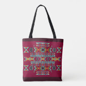 Bright Eiland Stam-  Tote Bag (Achterkant)