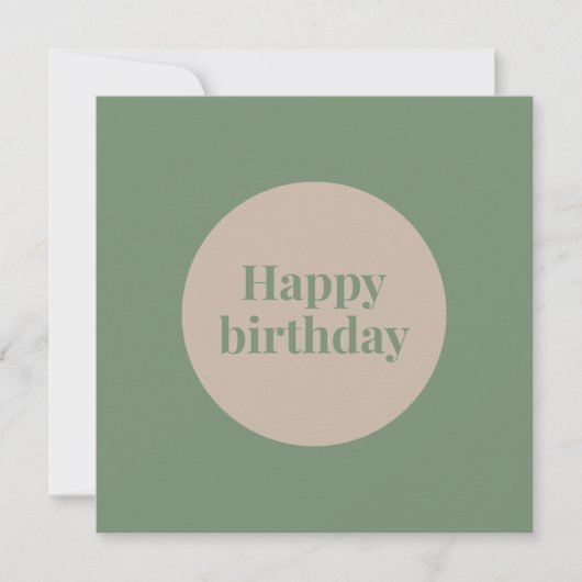 Bright Escape Birthday Card - card #1 of 18 Kaart (Voorkant)