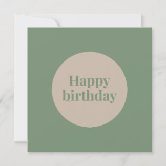Bright Escape Birthday Card - card #1 of 18 Kaart