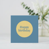 Bright Escape Verjaardag Kaart - kaart #7 van 18 (Staand voorkant)