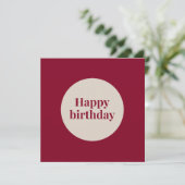 Bright Escape Verjaardag Kaart - kaart #9 van 18 (Staand voorkant)