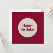 Bright Escape Verjaardag Kaart - kaart #9 van 18 (Voorkant / Achterkant in situ)