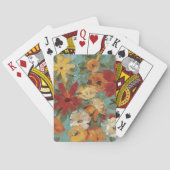 Bright Expressve Garden Speelkaarten (Achterkant)