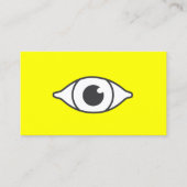 Bright Eye Optometrist & Eye Care Visitekaartje (Voorkant)