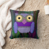 Bright Eyed Owl Kussen (Deken)