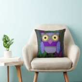 Bright Eyed Owl Kussen (Stoel)