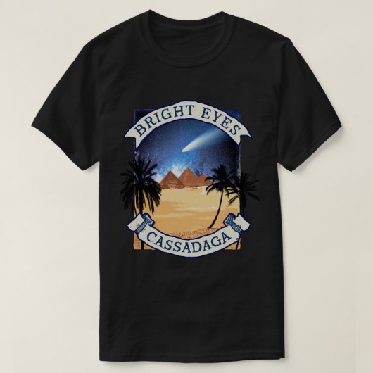 Bright Eyes Cassadaga-serie: echte albumkunst Clas T-shirt (Design voorkant)