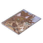 Bright Eyes Owl en Dragon Notitieboek (Linkerzijde)