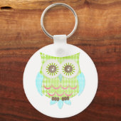 Bright Eyes Owl Sleutelhanger (Voorkant)