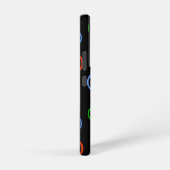 Bright fietspatroon monogram samsung galaxy hoesje (Rechterkant)