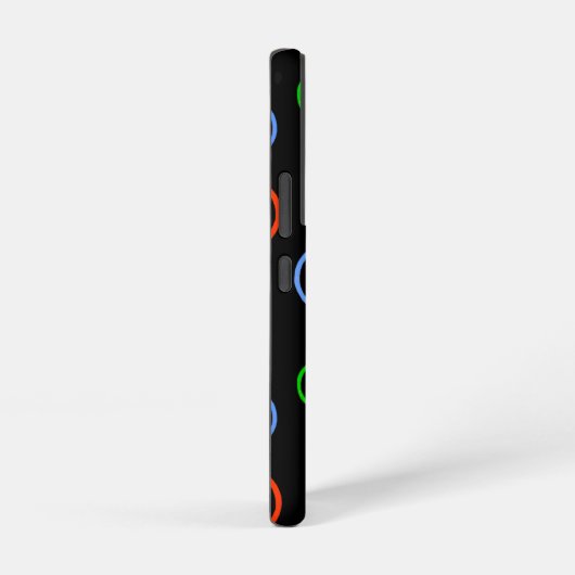 Bright fietspatroon monogram samsung galaxy hoesje (Rechterkant)