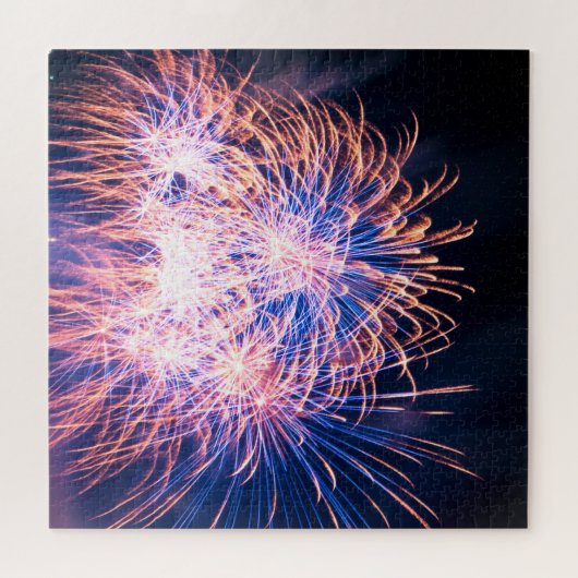 Bright Fireworks Legpuzzel (Horizontaal)