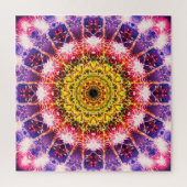 Bright Fireworks Mandala Legpuzzel (Verticaal)