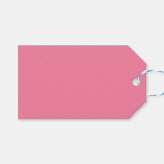 Bright Flamingo Roze Cadeau Labels Cadeaulabel (Voorkant (Horizontaal))