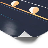 Bright Floral abstracte kunst Perfect Poster (Hoek)