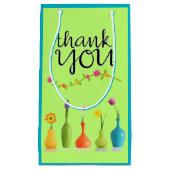 Bright Floral bedankt cadeautas (Voorkant)