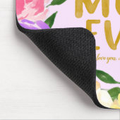 Bright Floral Best Mam Ever Moederdag Muismat (Hoek)