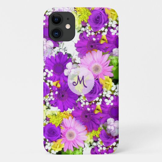 Bright Floral Bouquet Case-Mate iPhone Case (Achterkant)