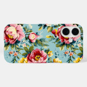 Bright Floral Case-Mate iPhone Case (Achterkant (horizontaal))