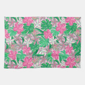 Bright Floral Coastal Theedoek (Horizontaal)