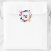 Bright floral dank je stickers (Tas)