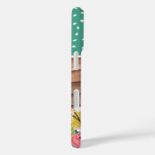 Bright Floral en Stippen Custom Foto Case-Mate iPhone Case (Achterkant / Rechts)