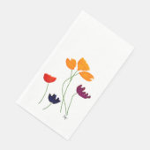Bright Floral Guest Napkins Servet (Hoek)