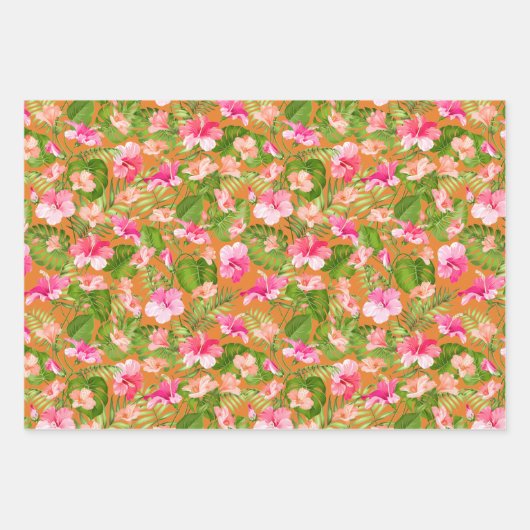 Bright Floral Inpakpapier Vel (Voorkant 3)
