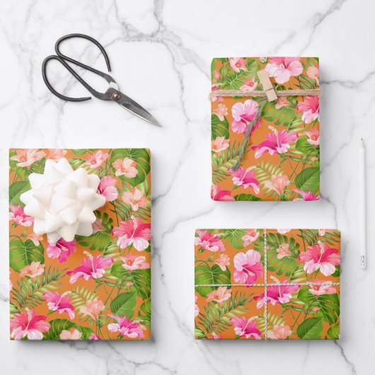 Bright Floral Inpakpapier Vel (Voorkant)
