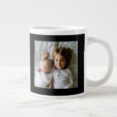 Bright Floral Lijst met foto-Moederdag Grote Koffiekop (Rechts)