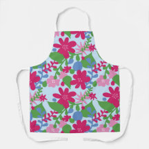 Bright Floral met lichte blauwe achtergrond